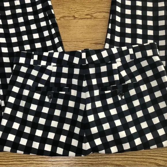 Banana  Republic Avery Fit Gingham Pattern Pant - Picture 7 of 14